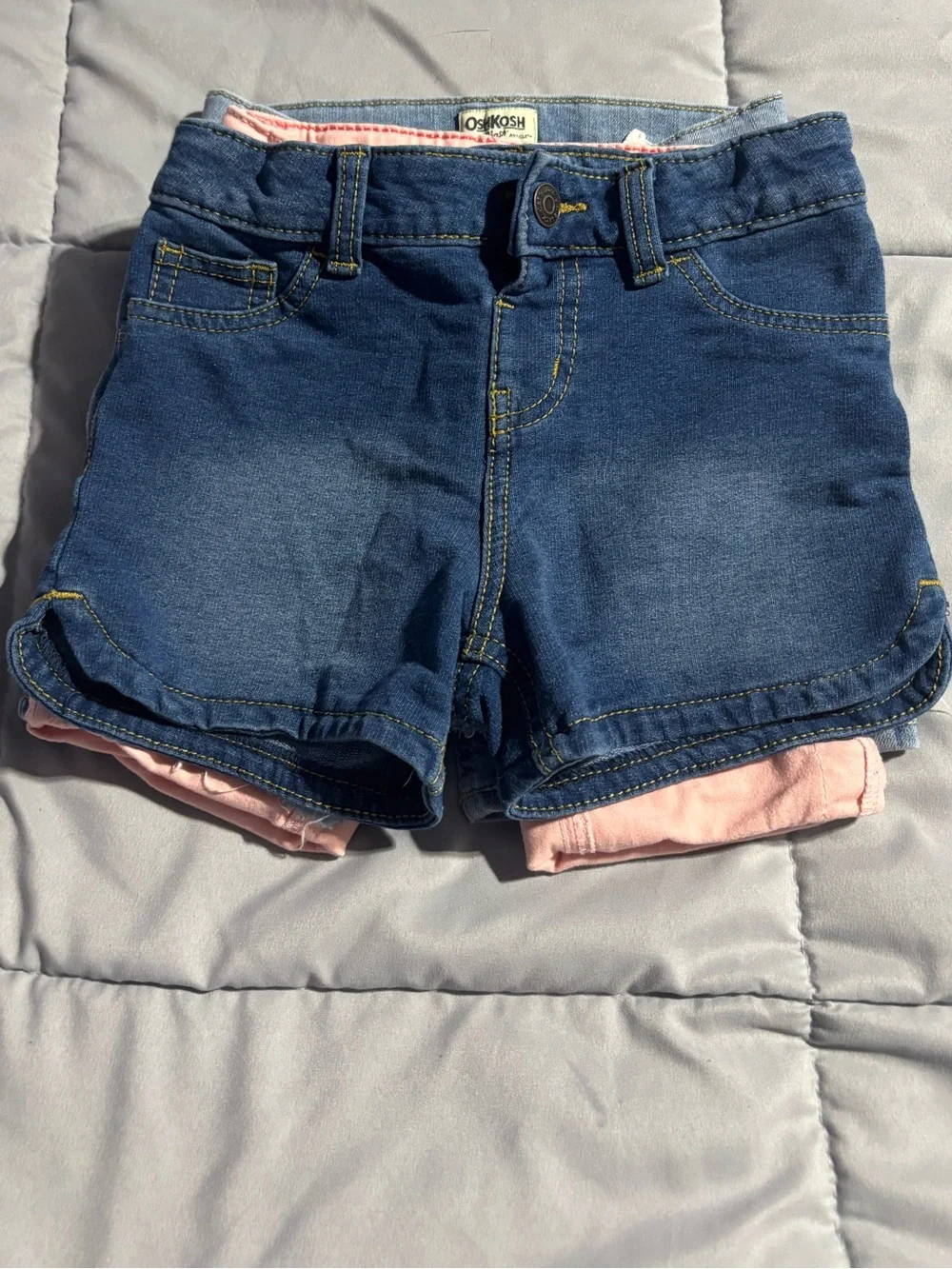 Kids Girls Size 6 Shorts Jeans Denim Bottoms Bundle Oshkosh Lee Old Navy CatJack